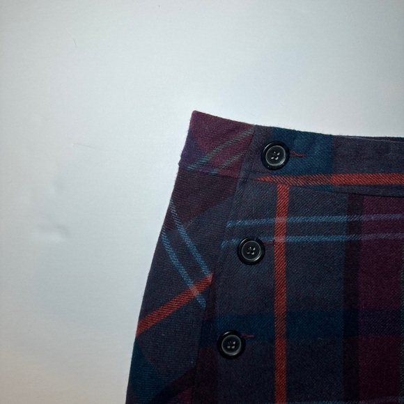 Vintage Woolruch Plaid Skirt Size 10 - Picture 5 of 9